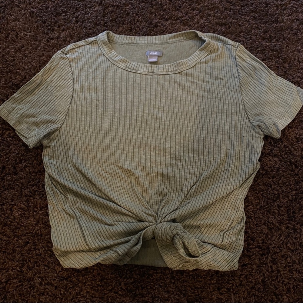 Aerie ribbed t shirt